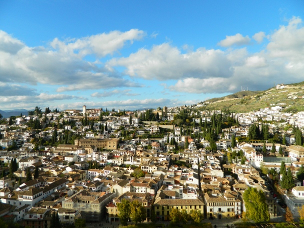 The Albayzín seen from the Alhambra